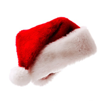 Decoration Christmas Hat Comfortable Santa Hat Xmas Holiday Hat for Adults Kids Christmas Gif Custom